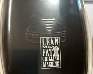 George Foreman Lean Mean Fat Grilling Machine with Bun Warmer