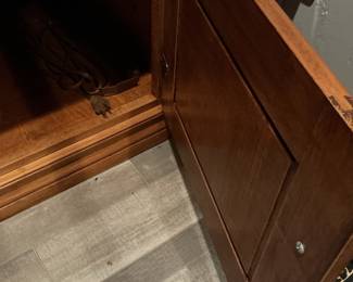 Solid Wood Bar Cabinet