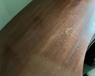 Vintage Maddox Tables Kidney-Shaped Desk and Chair Set