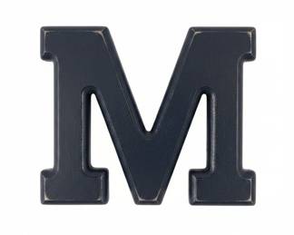 University of Michigan "M" Wall Letter - 18 Inch Navy Blue