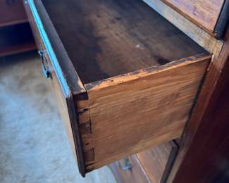 #54 - $500-19th century Antique American chest 39Wx20Dxx48T