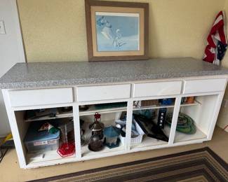 #35 - $200-Cabinet with melonine top 81x26x37