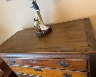 #54 - $500-19th century Antique American chest 39Wx20Dxx48T
