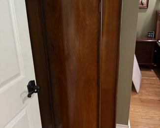 #40 - $200 1920's Art Deco small wardrobe 30Wx16Dx63T