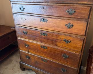 #54 - $500-19th century Antique American chest 39Wx20Dxx48T