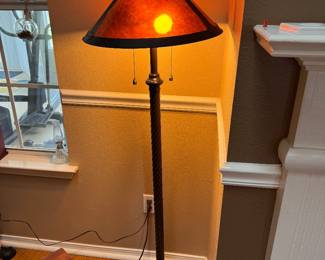 #28 - $70 - Floor lamp Mission style 