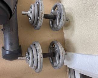 #33- $100 - Weight set 