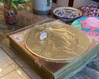 90s Gold chargers new in package 