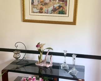 TV entertainment console 