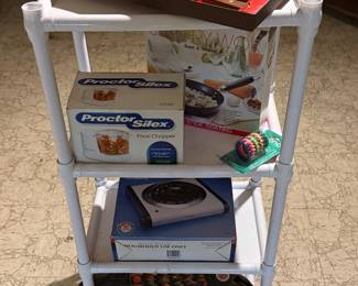 New knife set, wok, ext 