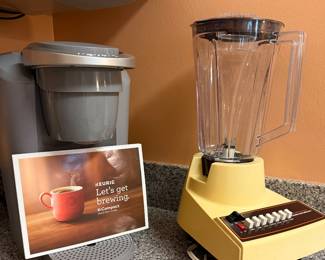 Keurig and Retro Hamilton Beach Mixer
