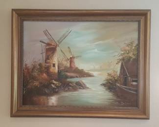 Pat Delano Original Oil Painting