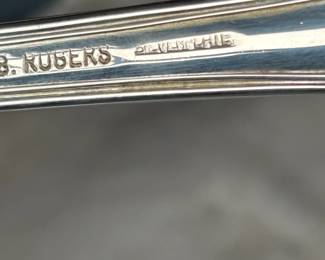 Wm. A. Rogers Silverplate Silverlane Pattern Serving Spoon