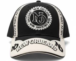 New Orleans NO Embroidered Baseball Cap