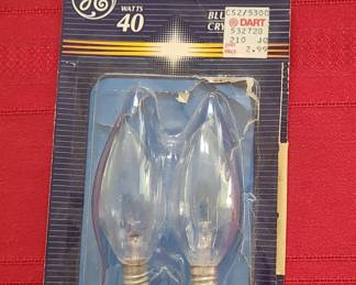 GE W Candelabra Base Light Bulbs Pack