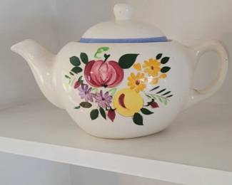 Siamgl HandPainted Ceramic Teapot