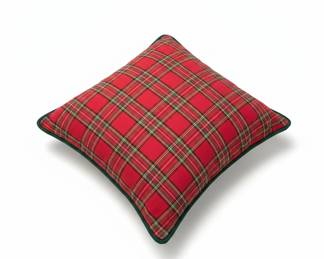 Royal Stewart Plaid Throw Pillow Set of Two