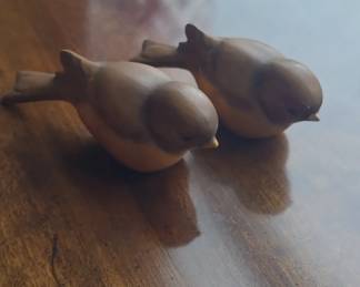 Pair of Vera Ceramic Birds