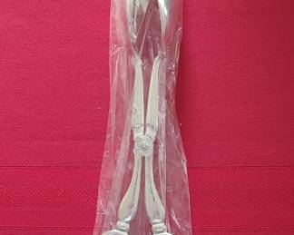 Silverplate Italian Serving Tongs