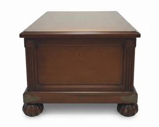 Vintage Mahogany Coffee Table with Six Drawers