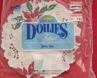 Royal Lace Festive Doilies