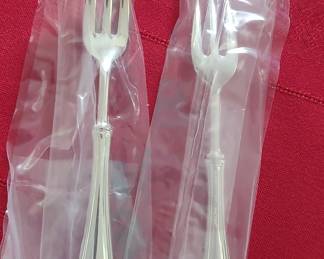 SilverPlated Serving Forks