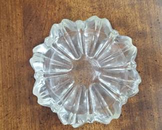 Pressed Glass Ashtray