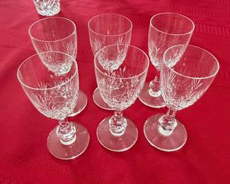 Saint Louis Crystal Massenet Cordial Glasses Set