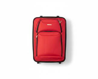 Red Expandable Spinner Luggage Set