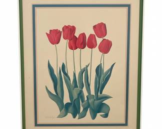 B. Arhelger Red Tulips Print