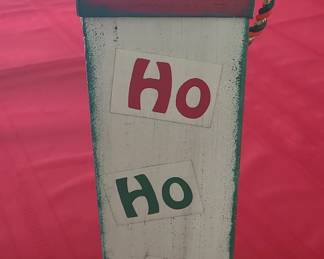 Peebles Ho Ho Ho Decorative Box