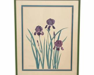 B. Arhelger Iris Print