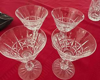 Crystal Martini Glasses