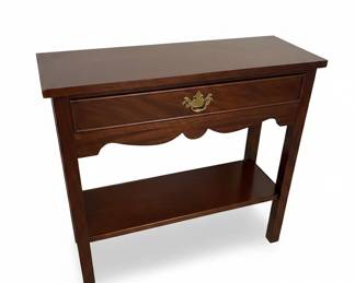 Chippendale Style Mahogany Console Table