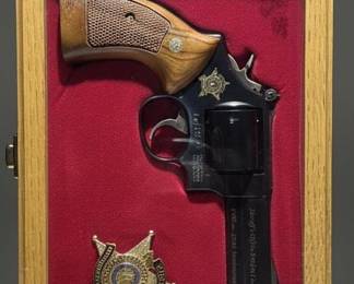 Smith & Wesson Model 10-6 Fairfax County Sheriff's Office 250th Anniversary Revolver