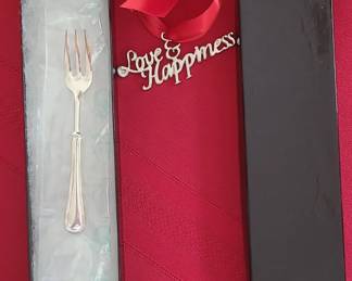 Silver Plated Fork by Vercilberto Italy