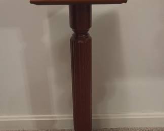 Vintage Wood Pedestal Stand