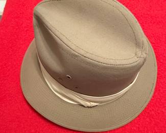 Mens Safari Fedora Hat