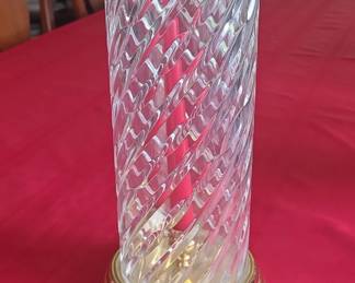 Waterford Crystal Wyndham Hurricane Lamp