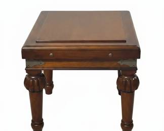 Traditional Wooden End Table