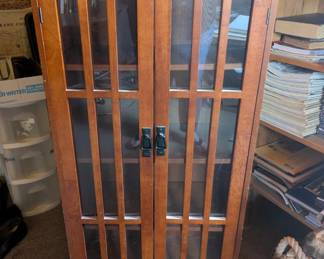 2 door book cabinet