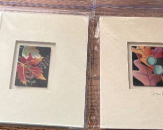Handcrafted pictures (enamel on copper)  from a local artist