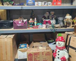 Christmas Decor - Optic snowman, mugs, lights, trees and much more