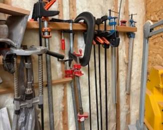 C clamps and vices