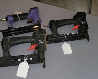 Pneumatic Brad nailers and narrow Crown stapler