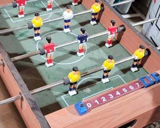 Mini foosball table