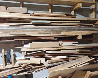 Scrap wood - various sizes and types