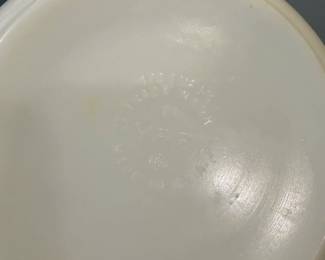 Pyrex Butterprint Turquoise Casserole Dish