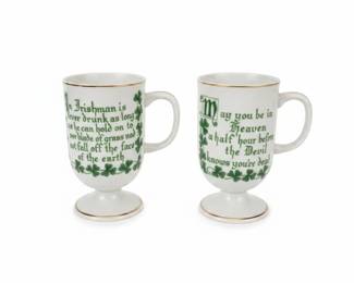 Irish Coffee Mugs with Sayings