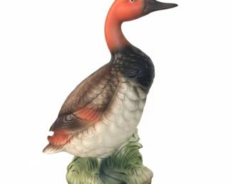 Ceramic Duck Figurine
